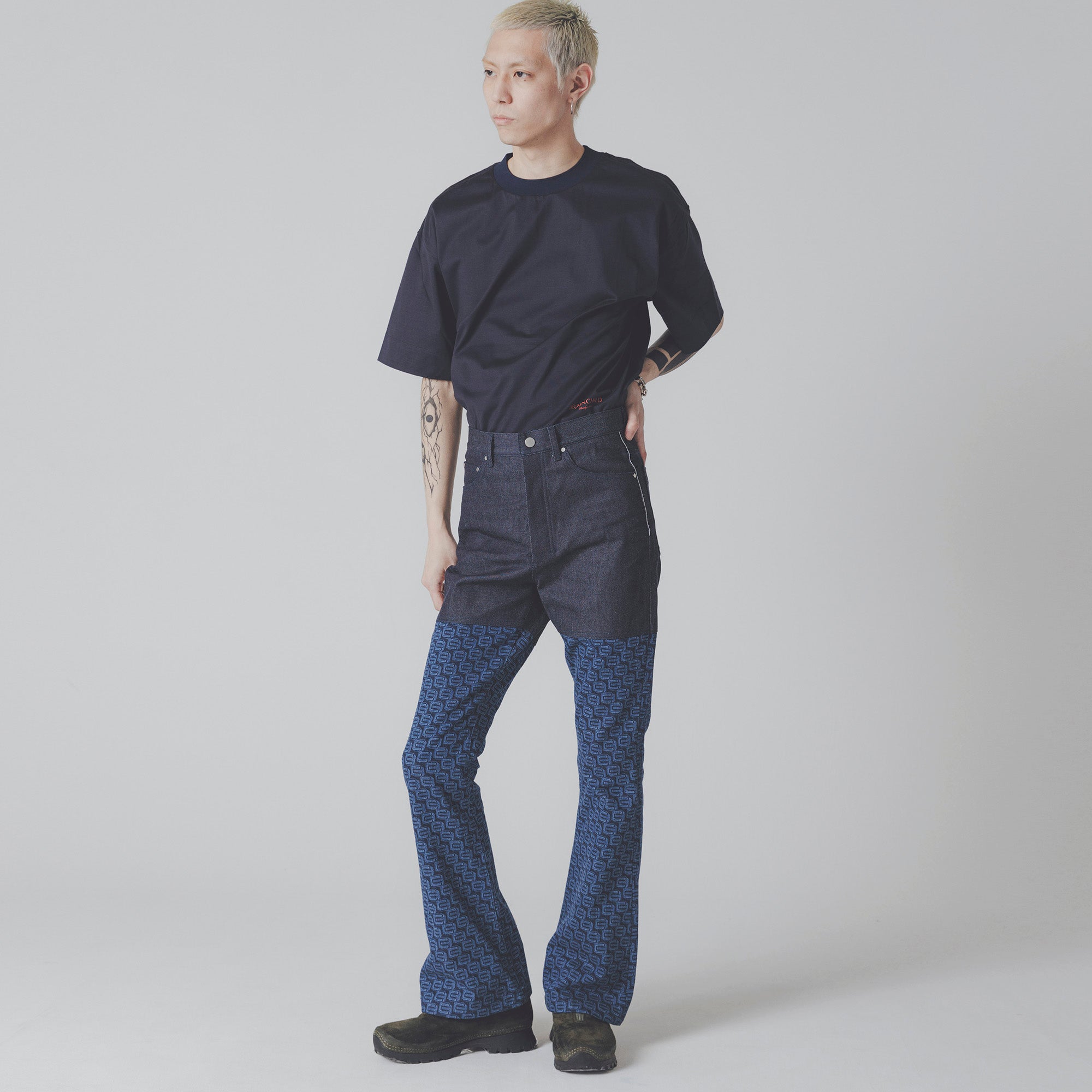 Monogram High-rise Flare jeans