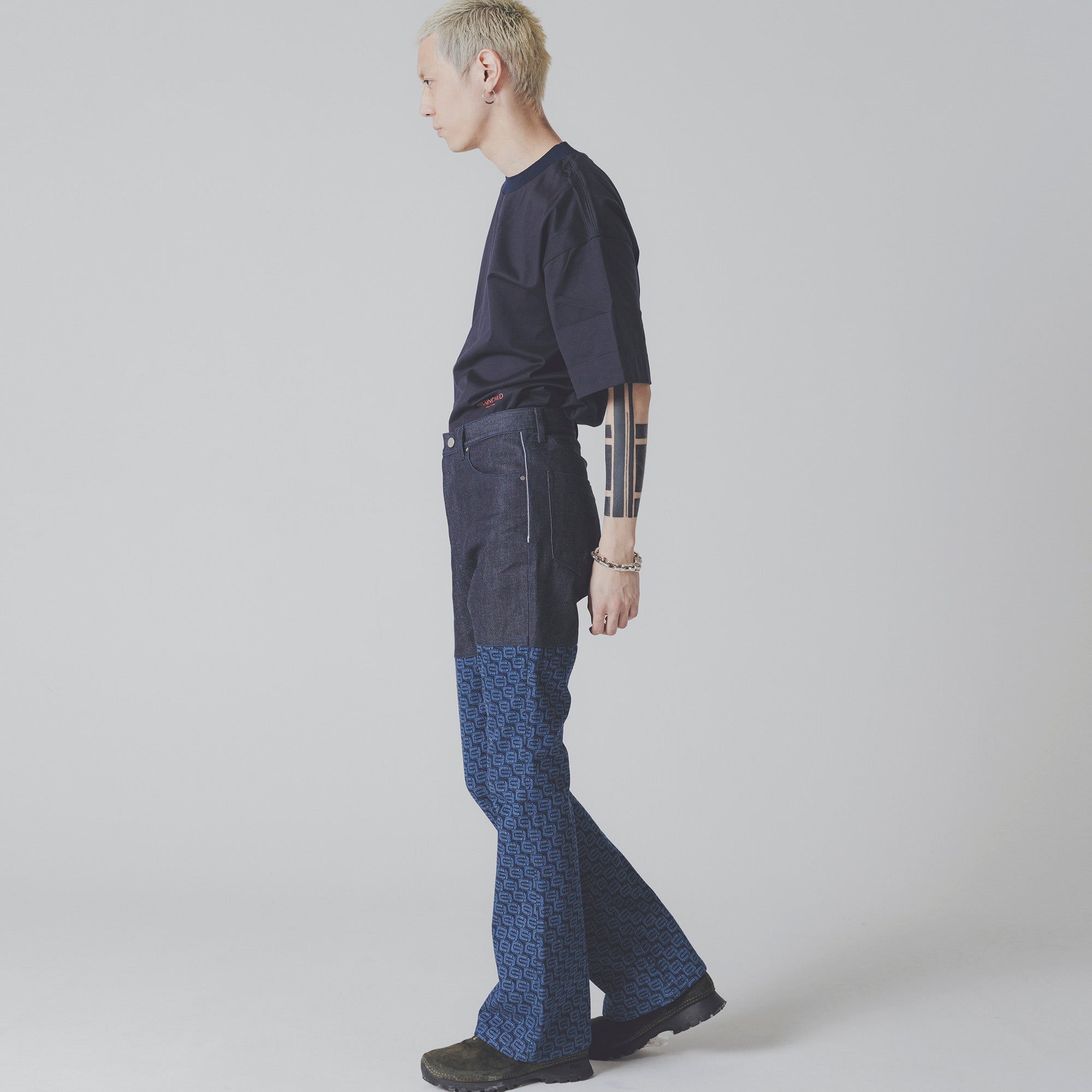 Monogram High-rise Flare jeans