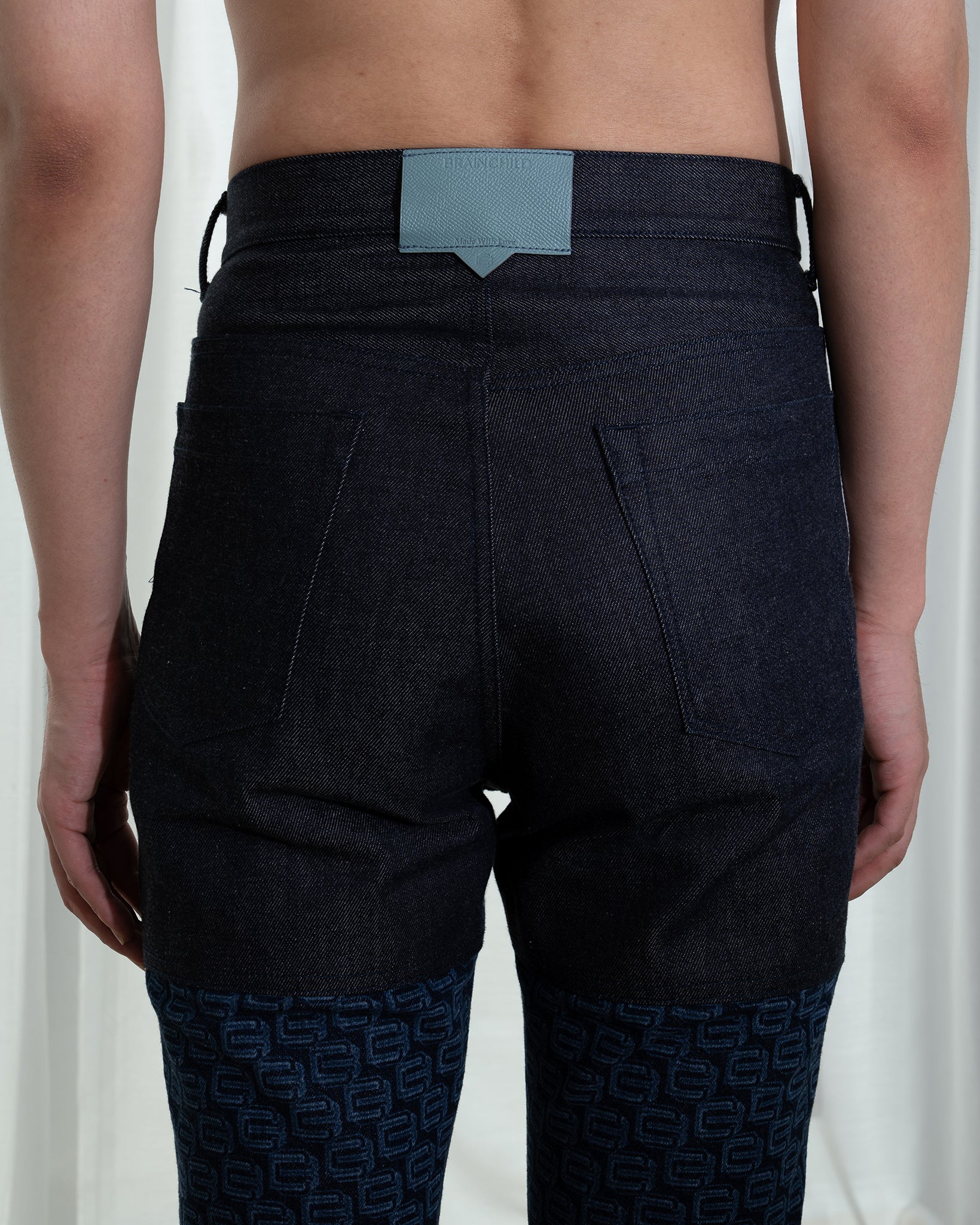 Monogram High-rise Flare jeans