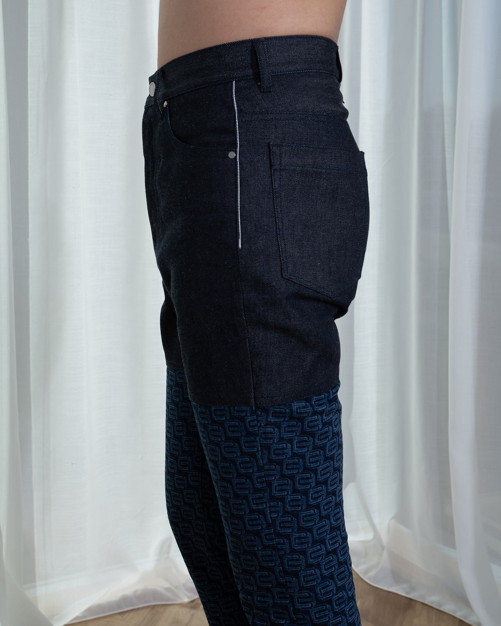 Monogram High-rise Flare jeans