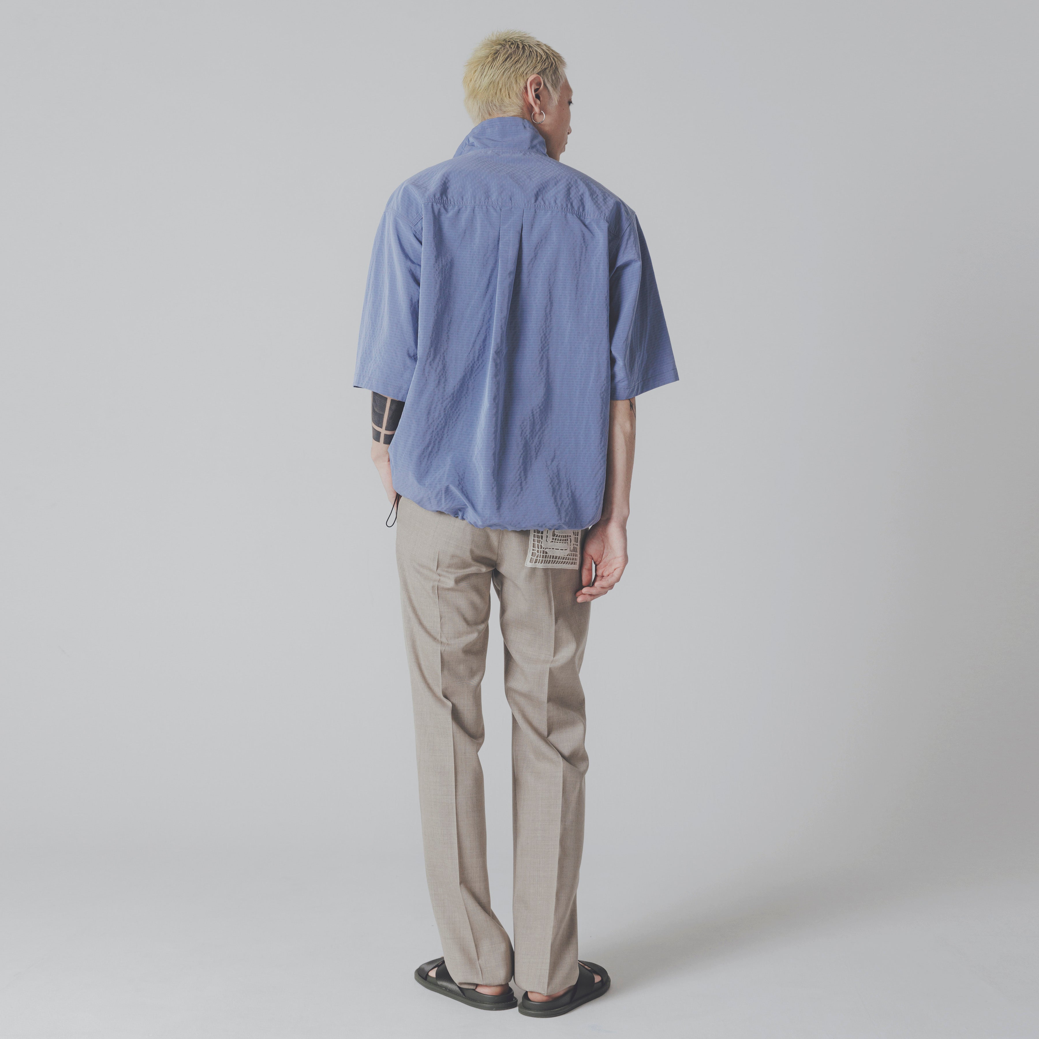 Nylon Half Zip Top