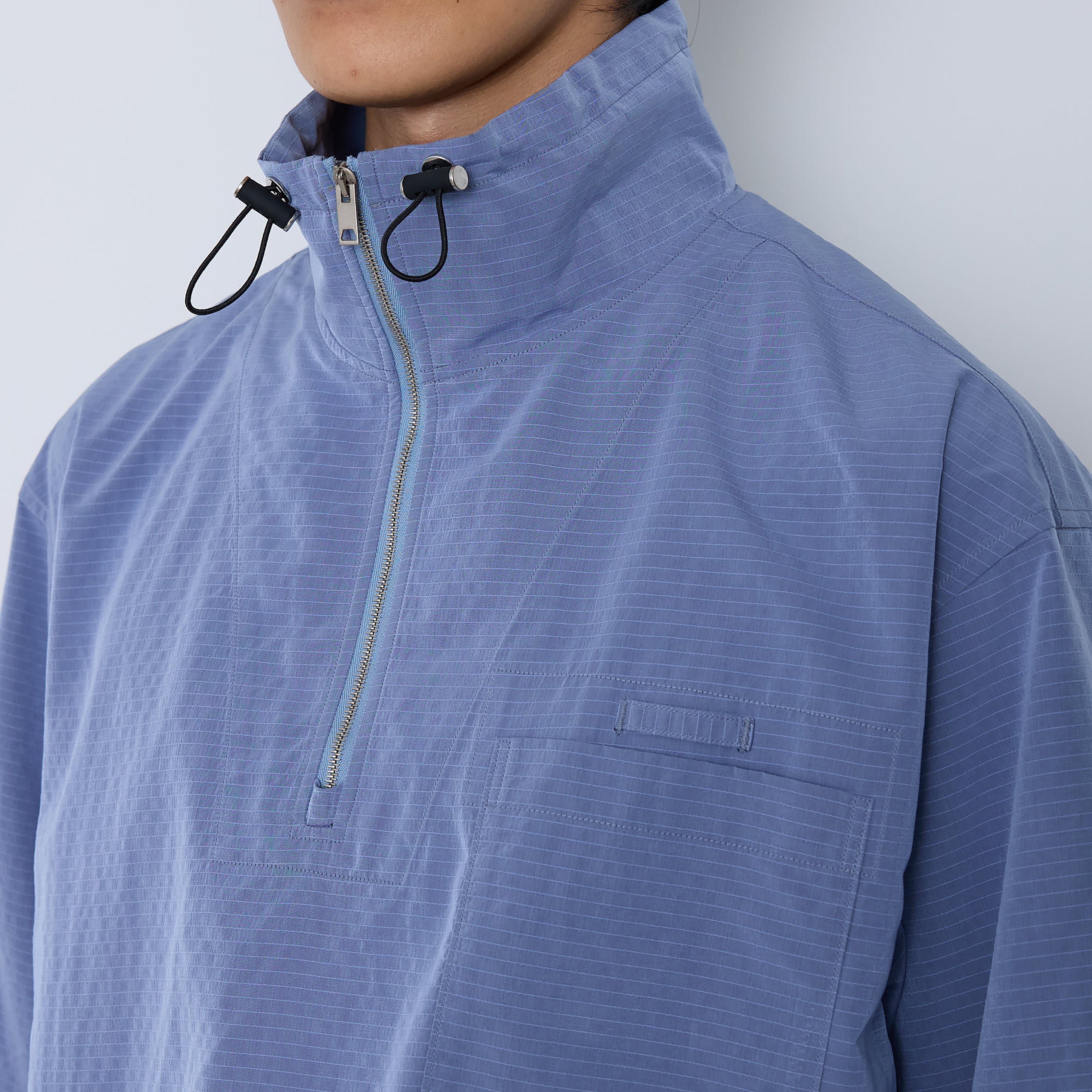 Nylon Half Zip Top