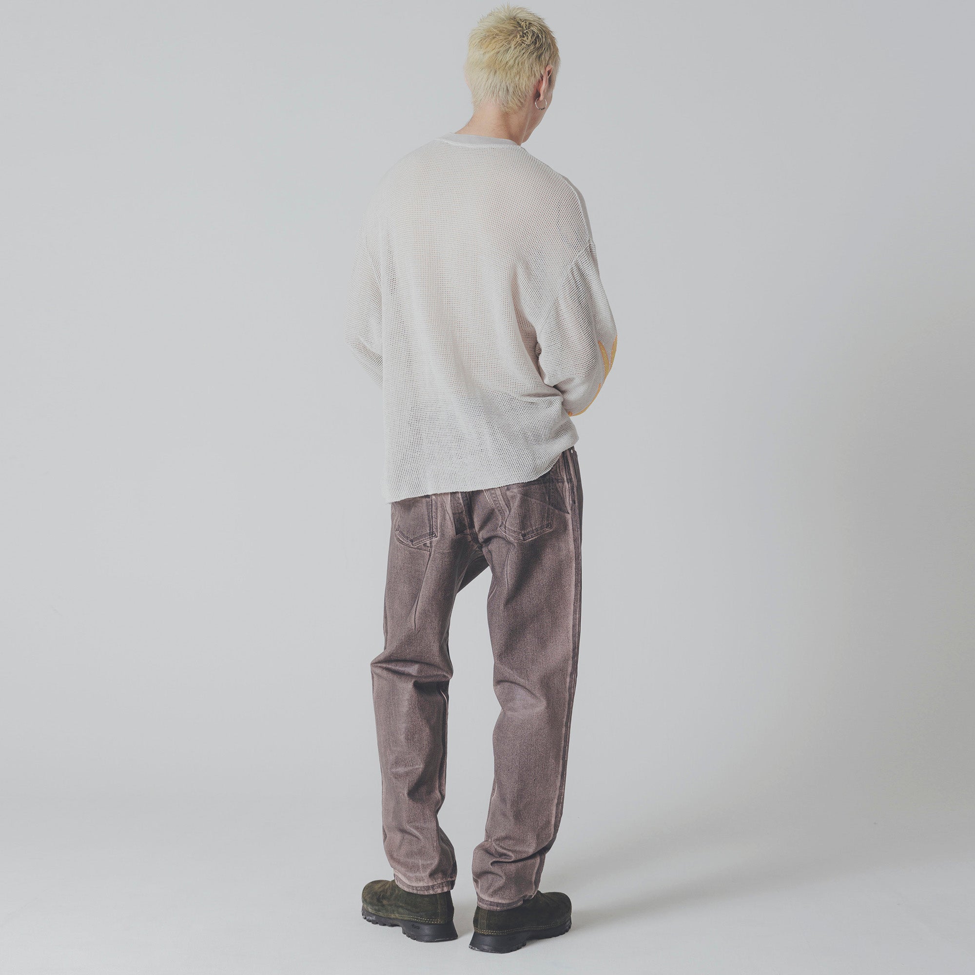 Cotton Mesh L/S Tee