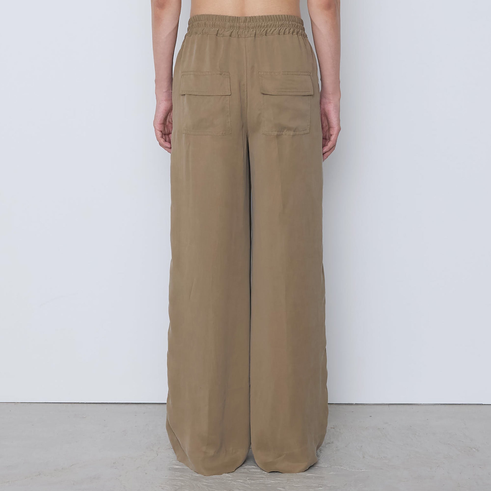 Wide Leg Easy Trousers