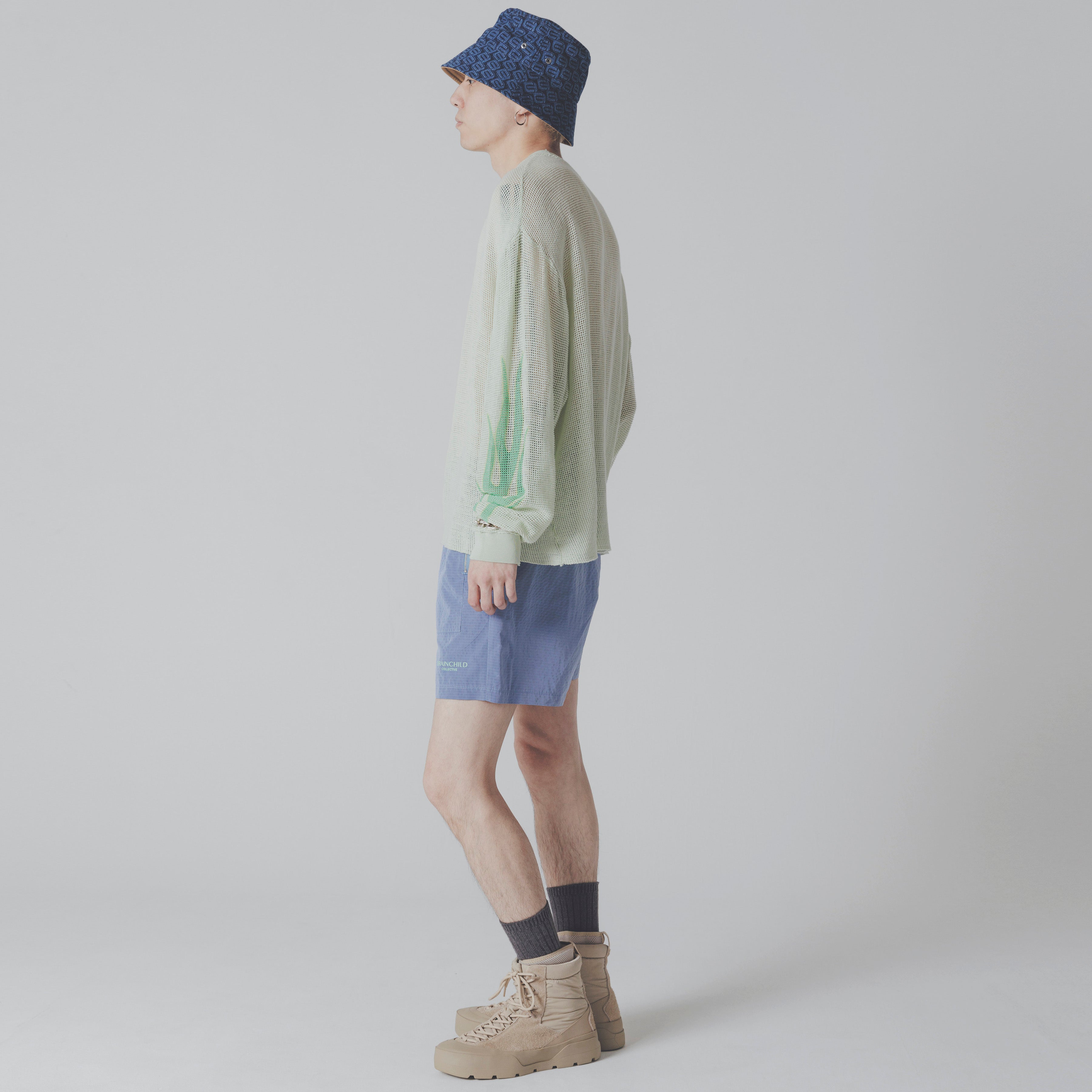 Cotton Mesh L/S Tee