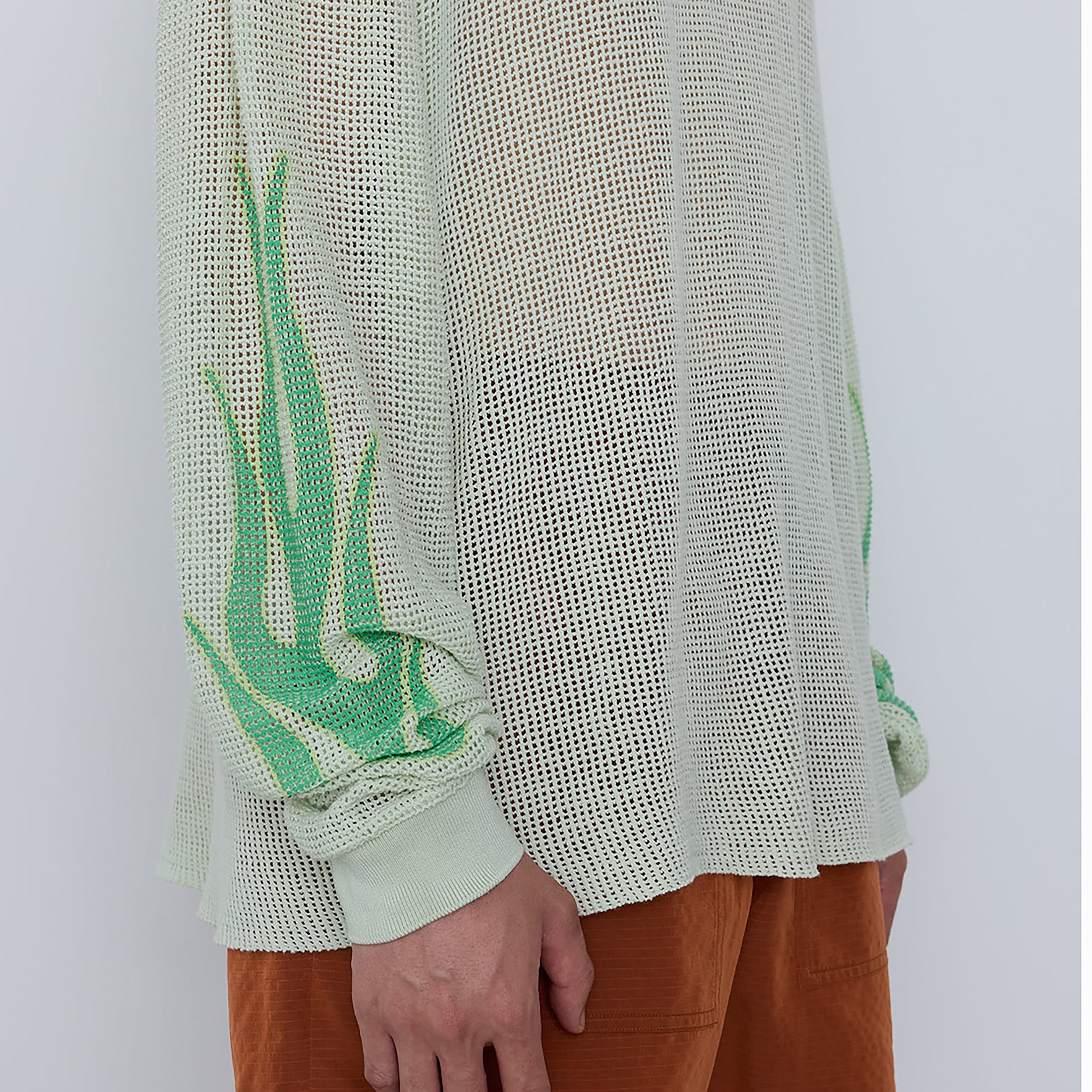 Cotton Mesh L/S Tee